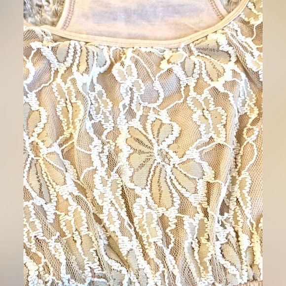 Iris Design Lace Detail Racerback Dress - Picture 4 of 6